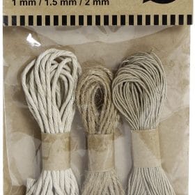 I AM CREATIVE Jutebänder 2.5m 4087.12 assortiert 3 Stück