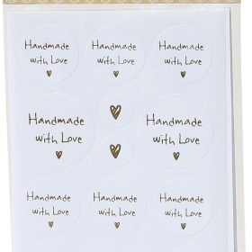 I AM CREATIVE Sticker, 6 Blätter 4087.481 Handmade with Love