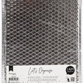 I AM CREATIVE Geschenktasche Let`s Organize 4088.076 metallic silber 3 Stück