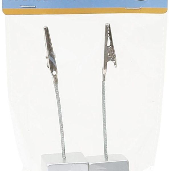 I AM CREATIVE Krokodilklammer 4100.13 mit Sockel , 2 Stück