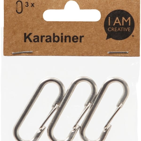 I AM CREATIVE Karabiner oval 4703.47 47x15mm 3 Stück