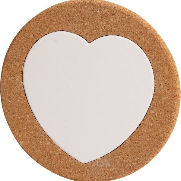 I AM CREATIVE Korkuntersetzer Herz 5000.16 15cm