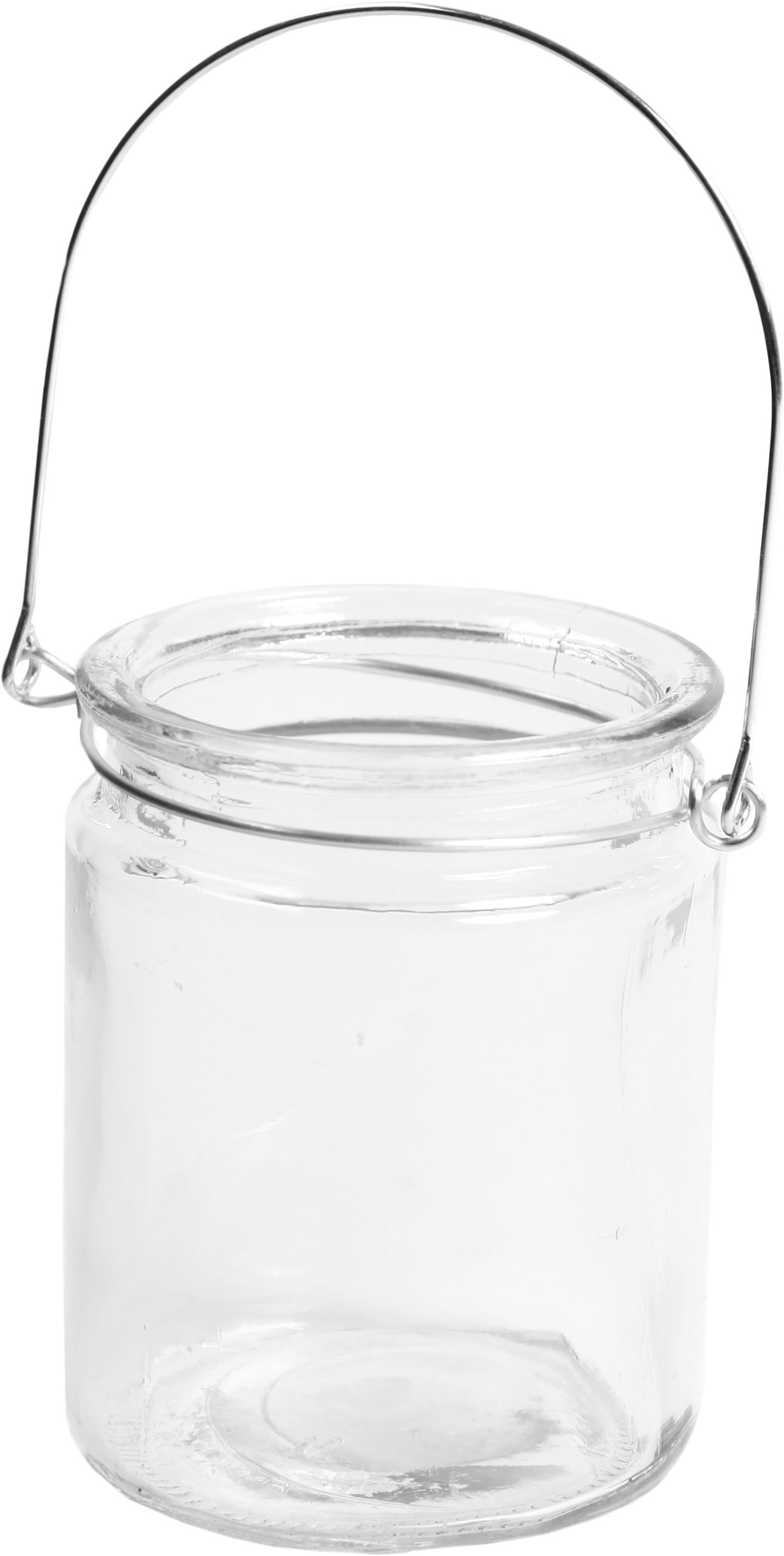 I-AM-CREATIVE-5100.27-7611983165889 I AM CREATIVE Teelichtglas 5100.27 mit Bügel Durchmesser 8x10cm – Hochwertig & günstig bei ShopDeca