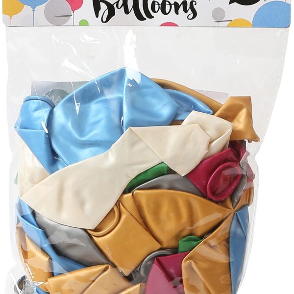 I AM CREATIVE Luftballons metallic 6010.41 50 Stück