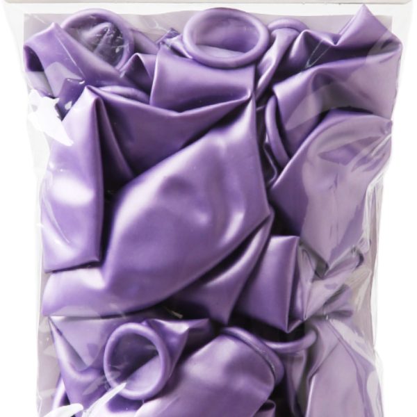 I AM CREATIVE Ballons Metallic Mix 27cm 6010.83 lavendel 20 Stück