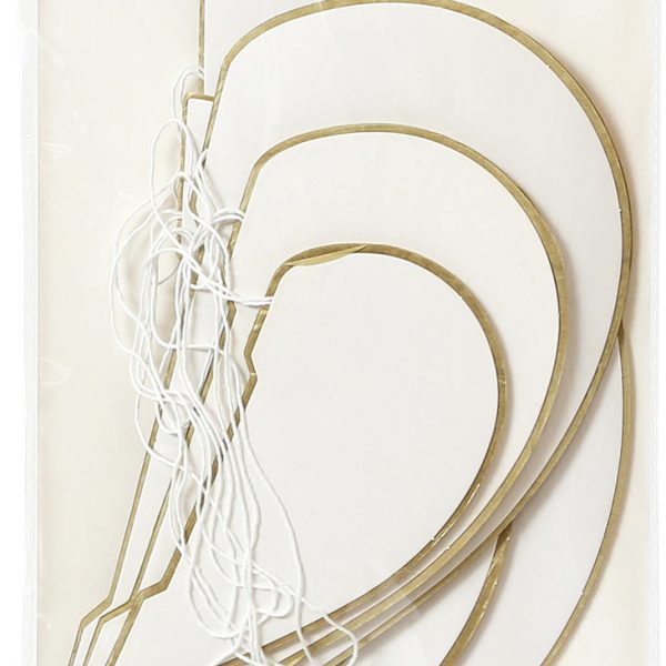 I AM CREATIVE Paperballs,Herz u. Rund,gold 6010.959 6 Stück