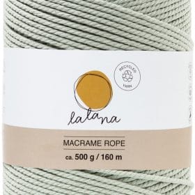 I AM CREATIVE Macrame Rope 6203.24 little green, 2mm, 500g