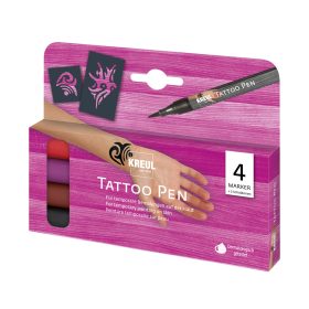 I AM CREATIVE Tattoo Pen Set 62170 Tribals 4er Set