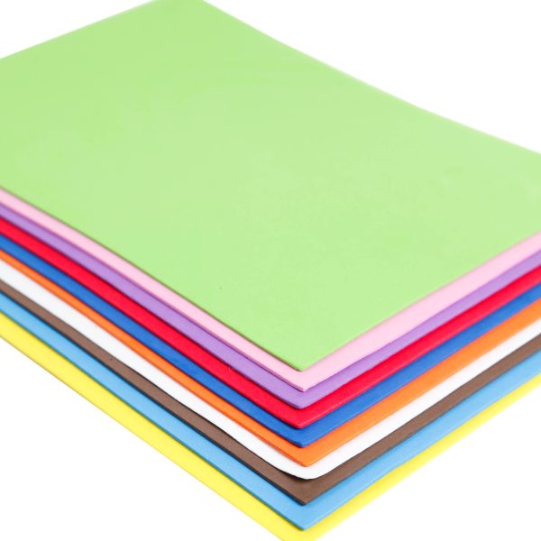 I AM CREATIVE Moosgummi A4 MAA4015.99 ass. 10 Stück