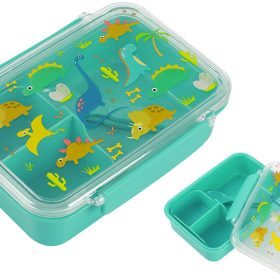 I-DRINK Lunch Box mit Löffel + Gabel ID2017 Dino