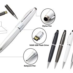 I-TOTAL Touch Pen mit USB-Schlüssel CM3293 16 GB ass.