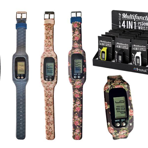 I-TOTAL Touch Uhr lang floral CM3309 ass.