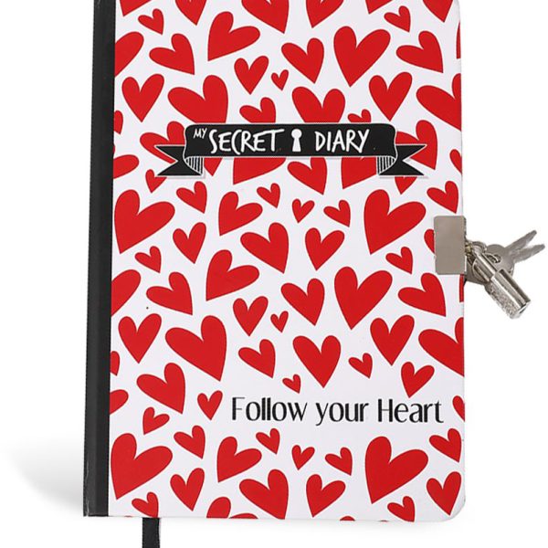 I-TOTAL Tagebuch Follow your heart XL1821B Follow your heart, dotted