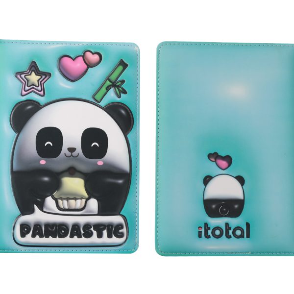 I-TOTAL Notizbuch 3D A5 XL1840W Pandastic