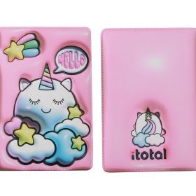 I-TOTAL Notizbuch 3D A5 XL1840Z Unicorn