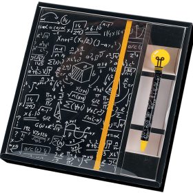 I-TOTAL Set Notizbuch und Stift XL1874 Math liniert