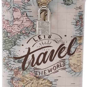 I-TOTAL Sparkasse mit Schloss XL2016 Travel 15.3x10.6x10.6cm