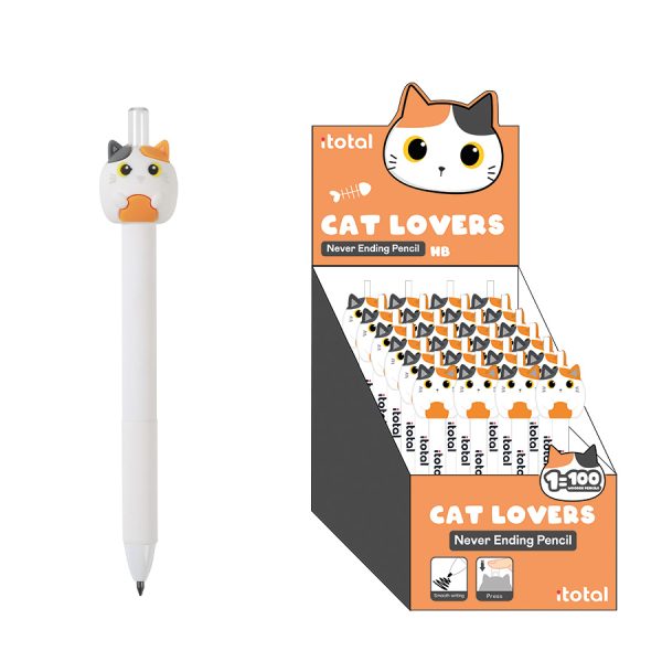 I-TOTAL Bleistift Never Ending XL2070B orange Cat