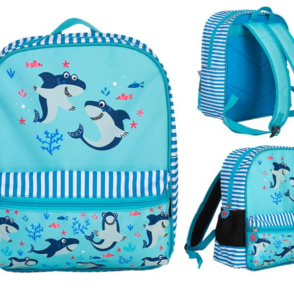 I-TOTAL Rucksack 24x30x11cm XL2232 Shark