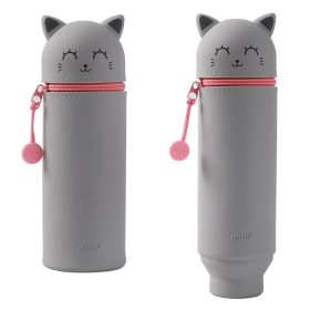 I-TOTAL Silikonetui XL2484 Cat grey