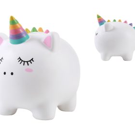 I-TOTAL Sparkasse 18x15x15.5cm XL2498 Unicorn