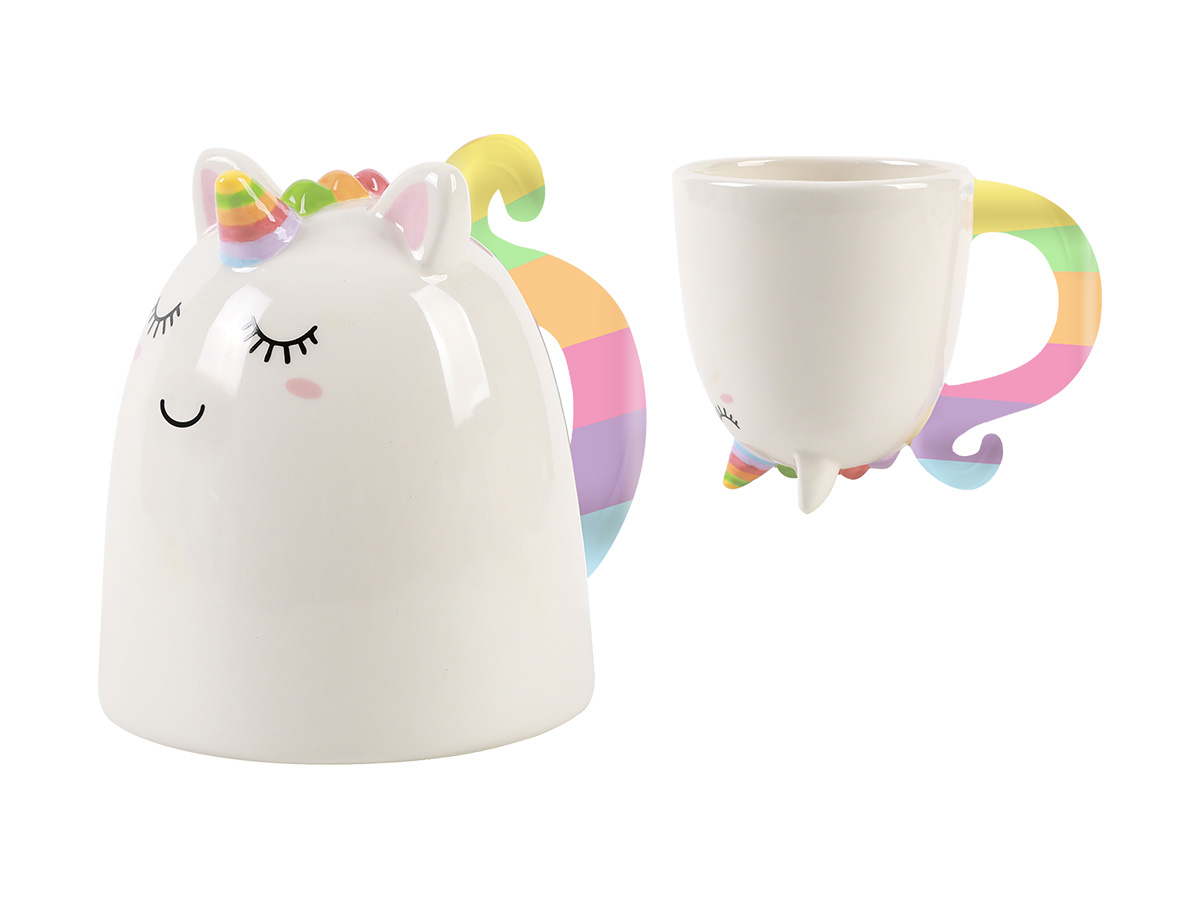 I-TOTAL-XL2521-8059037072926 I-TOTAL Tasse Up & Down 300ml XL2521 Unicorn – Hochwertig & günstig bei ShopDeca