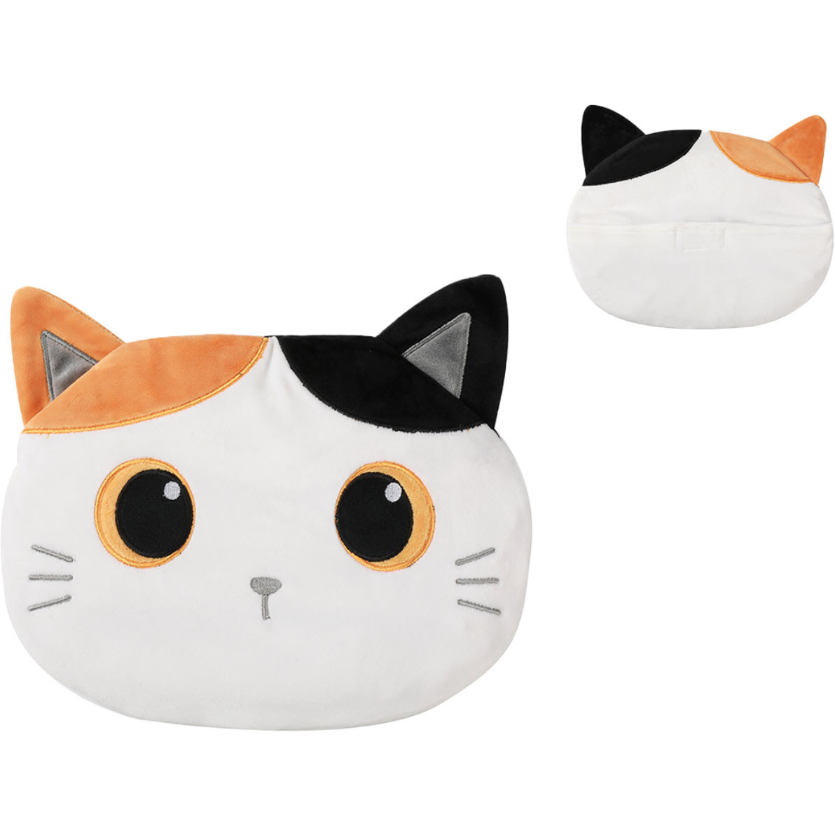 I-TOTAL-XL2630B-8053634002393 I-TOTAL Wärmekissen 26x18cm XL2630B Orange Cat – Bild 1