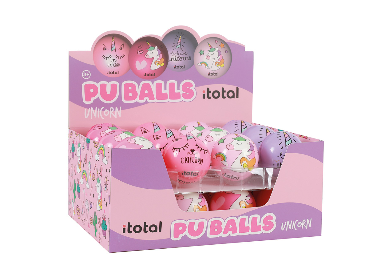 I-TOTAL-XL2802-8059037078225 I-TOTAL Antistress Ball XL2802 Unicorn, assortiert – Hochwertig & günstig bei ShopDeca