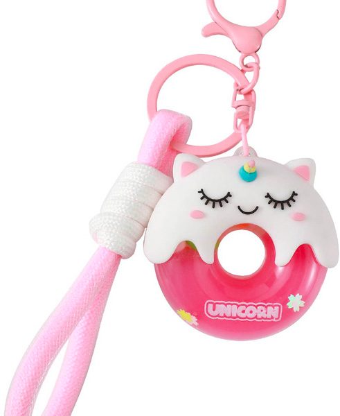 I-TOTAL Schlüsselanhänger Donut XL3069 Unicorn