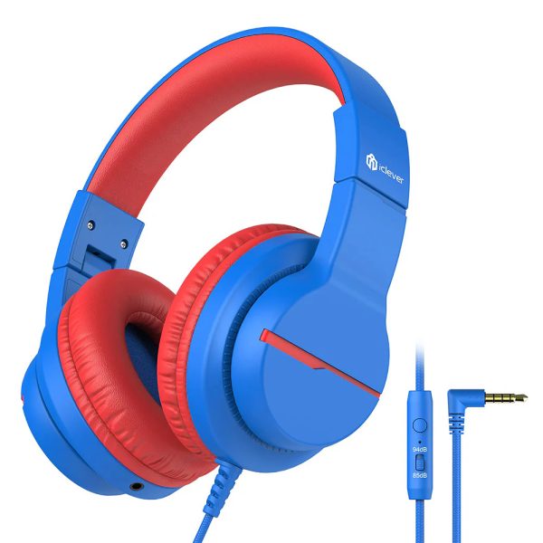 ICLEVER Kids Foldable Headphones C01-1702N-20 HS19, blue