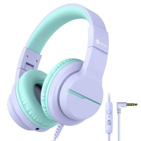 ICLEVER Kids Foldable Headphones C01-1702N-23 HS19, purple