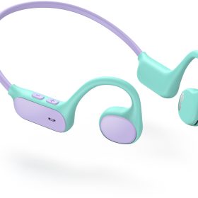 ICLEVER Kids Air Conduction Headphones C01-2589N-02 OWS01, BT, purple/green