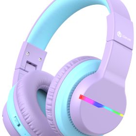 ICLEVER Kids Bluetooth Headphones C03-1702N-33 BTH12, LED, 55h, purple