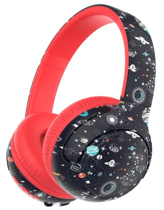 ICLEVER-C18-2083N-02-6934911794458 ICLEVER Kids Bluetooth Headphones C18-2083N-02 BTH27, 74h, black/red – Hochwertig & günstig bei ShopDeca