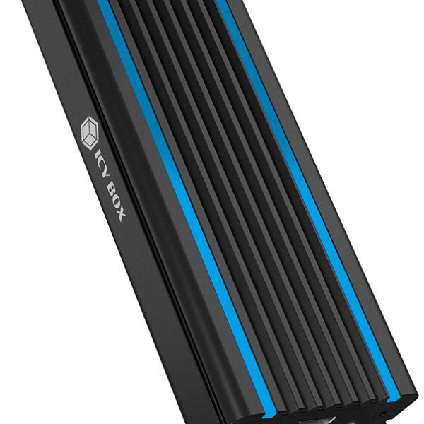 ICY BOX Ext. Gehäuse M.2 USB 3.2 G2 IB-1824ML-C31 RGB, Schreibschutz