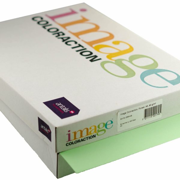 IMAGE COLORACTION Kopierpapier Forest A3 266448 80g, grün 500 Blatt