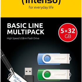 INTENSO USB-Stick Basic Line 5x32GB 3503585 USB 2.0 Mulitpack
