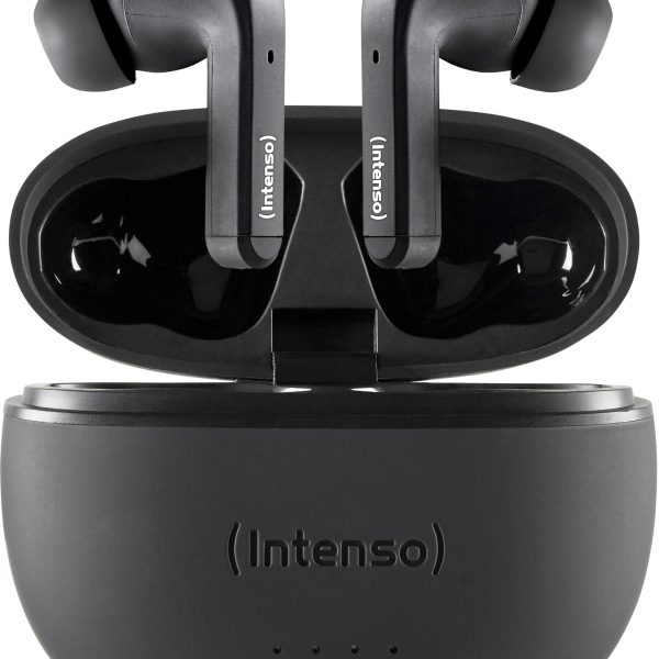 INTENSO Black Buds Wirel. Earphones 3720300 T300A, ANC, black