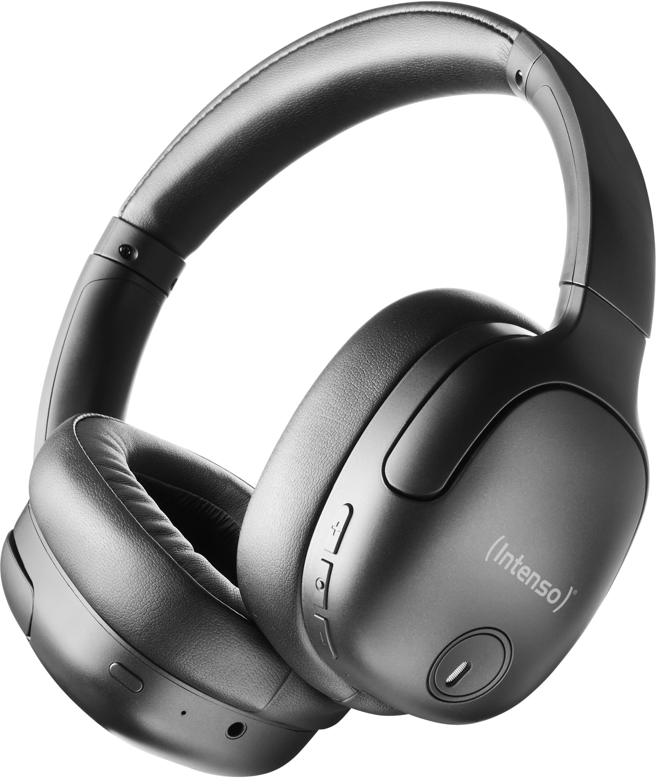 INTENSO-3740400-4034303035458 INTENSO Overear Headphones TWS 3740400 Bluetooth, Hybrid ANC Black – Hochwertig & günstig bei ShopDeca