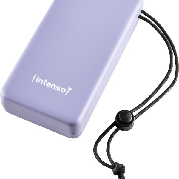 INTENSO Powerbank F20000, purple 7332053 20000 mAh, USB-A, USB-C