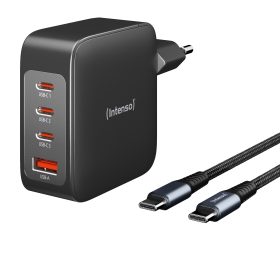 INTENSO Power Adapter W140A3C Charger 7814010 140 W, 3x USB-C, 1x USB-A