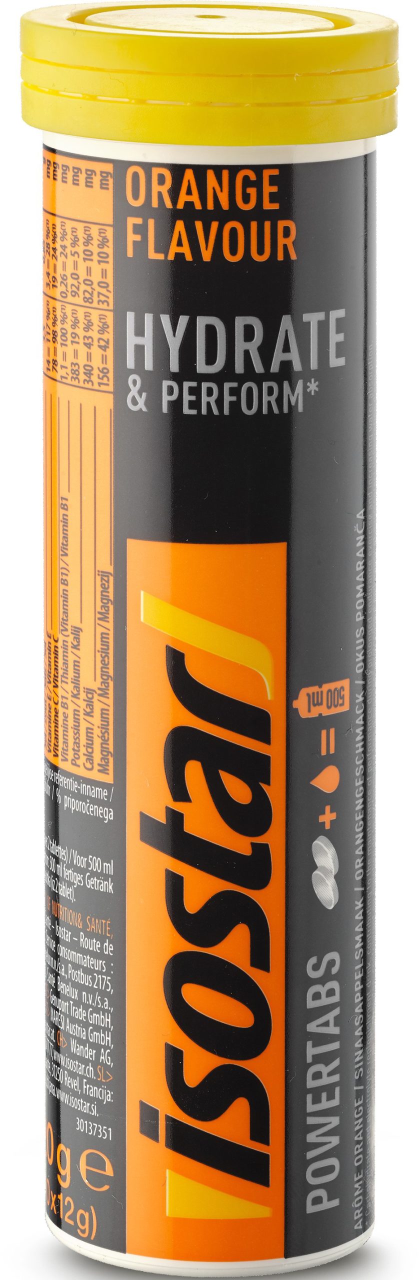 ISOSTAR-402163772-3175681833685 ISOSTAR Powertabs Orange 402163772 12g, 10 Stk. – Hochwertig & günstig bei ShopDeca