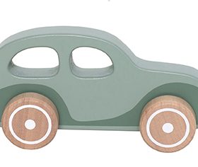 JABADABADO Retro Familienauto 14x4x7cm C2552 grün
