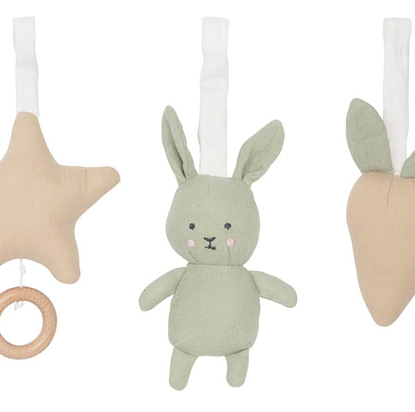 JABADABADO Babygym Spielzeug Hase K125 grün