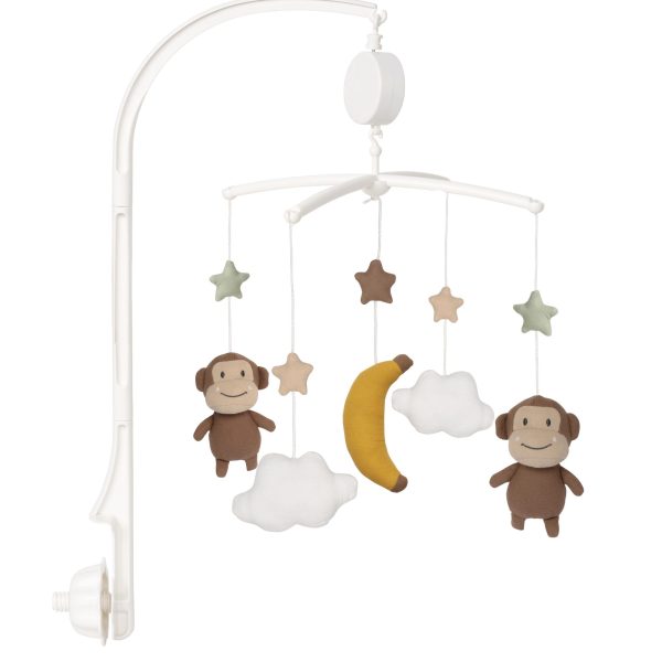 JABADABADO Musik Mobile Affe K137 braun