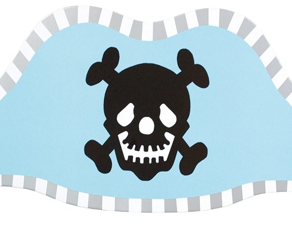 JABADABADO Piratenhut 8 Stück Z17189 schwarz