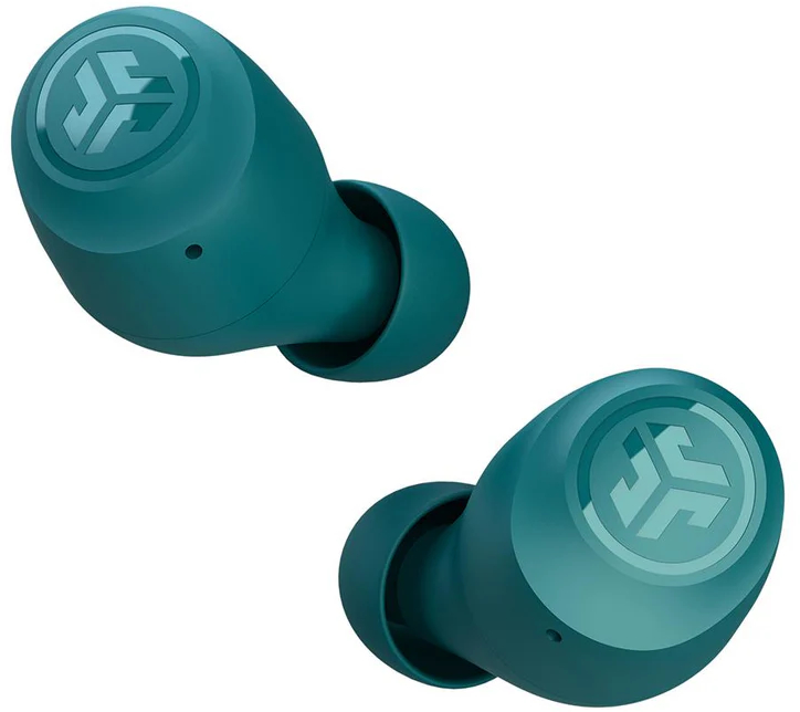JLAB-IEUEBGAIRPOPRTEL124-0812887017190 JLAB Go Pop+ Earbuds IEUEBGAIRPOPRTEL124 True Wireless, Teal – Bild 1