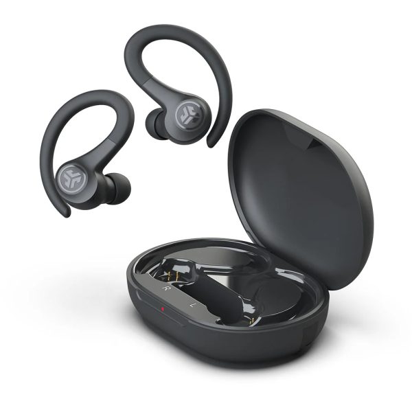JLAB Go Sport+ Earbuds IEUEBGAIRSPRTRBLK124 True Wireless, Graphite