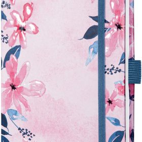 JOLIE Notizbuch Loose Florals JN337 Pink A5 liniert 174 Seiten