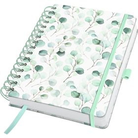 JOLIE Spiral-Notizbuch A5 JN656 Eucalyptus Day blanko 240 S.